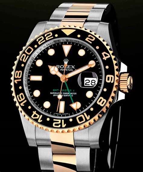 rolex gmt acciaio oro ghiera ceramica|Sito ufficiale Rolex.